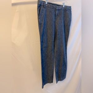 Gap dark wash denim trousers